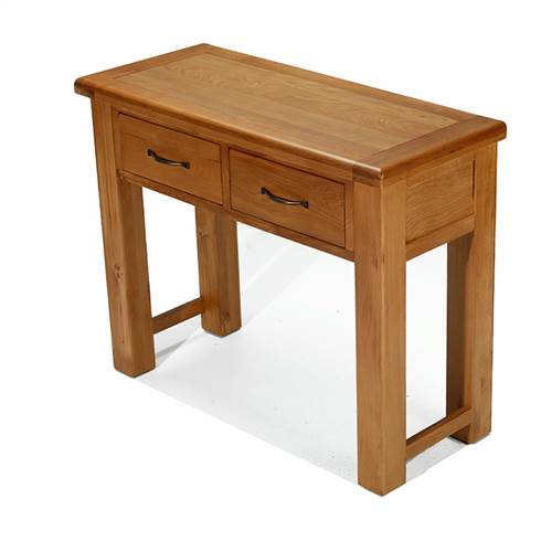 Earlswood oak console table-0