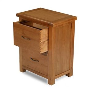 Earlswood oak filing cabinet-0