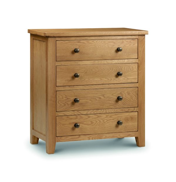 Marlborough Oak 4 drawer chest-0