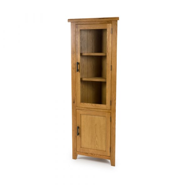 Hampshire oak corner glazed unit