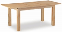 Trinity Petite Oak compact extending dining table-0