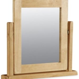 Bergerac Oak vanity mirror-0