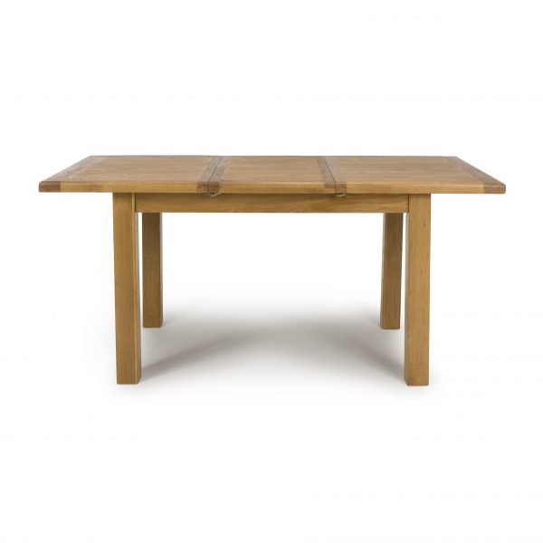 Hampshire oak medium extending table - Image 4