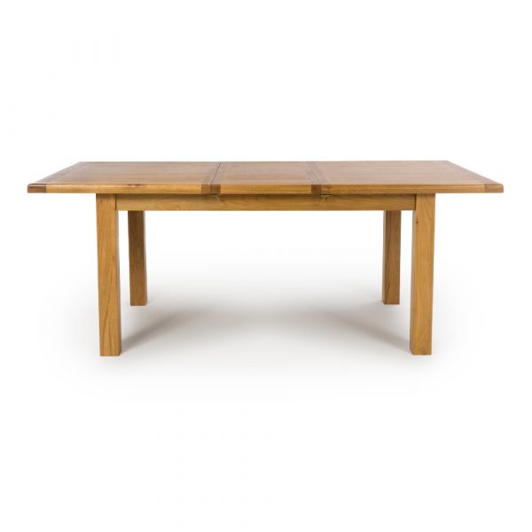Hampshire oak large extending table - Image 3