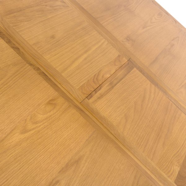 Hampshire oak large extending table - Image 6