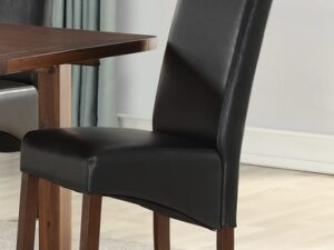 Andorra acacia dining chairs x 2