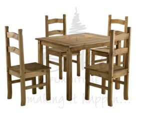 Corona budget dining set
