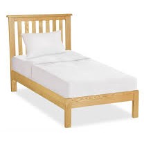 Bergerac Petite Oak 3' bedframe